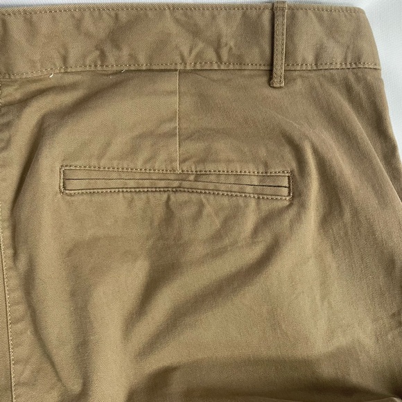 Khakis by GAP Tan Brown Chino cotton pants skinny mini size 14 light brown - Picture 12 of 12